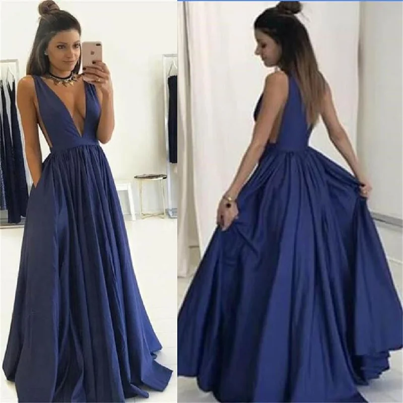 Long deep v neck sexy blue popular elegant formal Prom Dress, popular gowns Party Dress, PD0327 Tunics Practical durable Long deep v neck sexy blue popular elegant formal Prom Dress, popular gowns Party Dress, PD0327 Tunics Practical durable