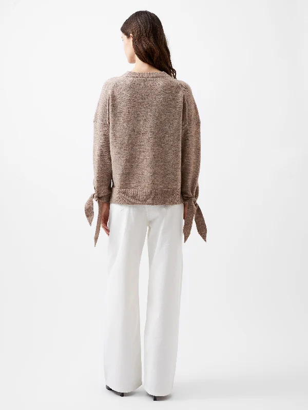 Kezia Recycled Tie Up Sleeve Jumper