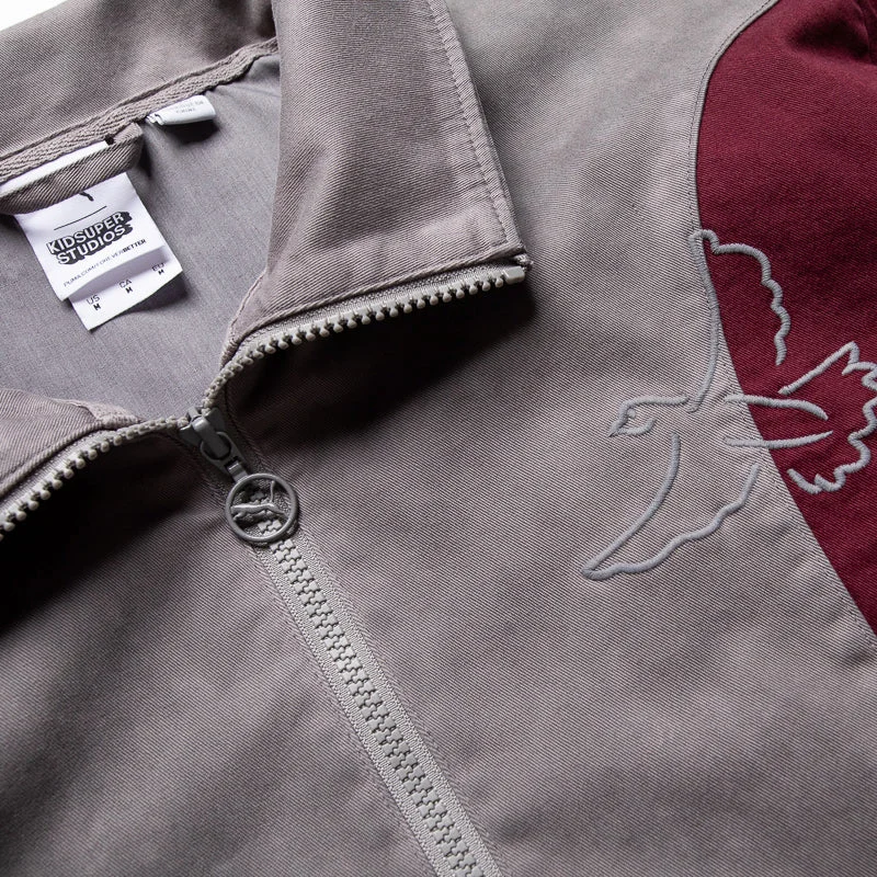 KidSuper x Puma Track Jacket - Brown KidSuper x Puma Track Jacket - Brown