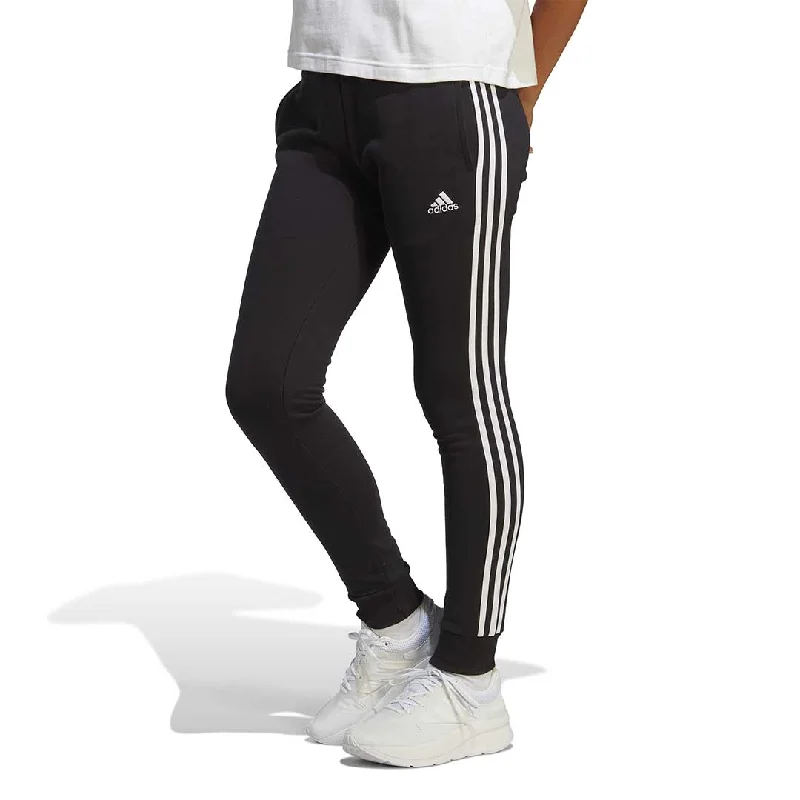 adidas - Women's Essentials 3 Stripes French Terry Cuffed Pants (IC8770) adidas - Women's Essentials 3 Stripes French Terry Cuffed Pants (IC8770)