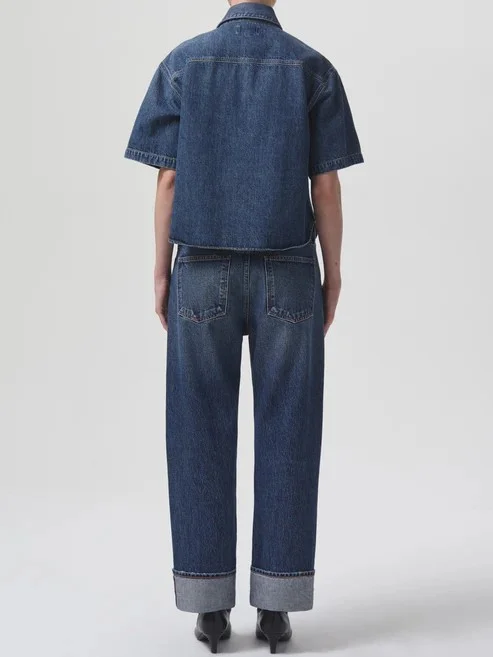 Fran Low Slung Relaxed Jean