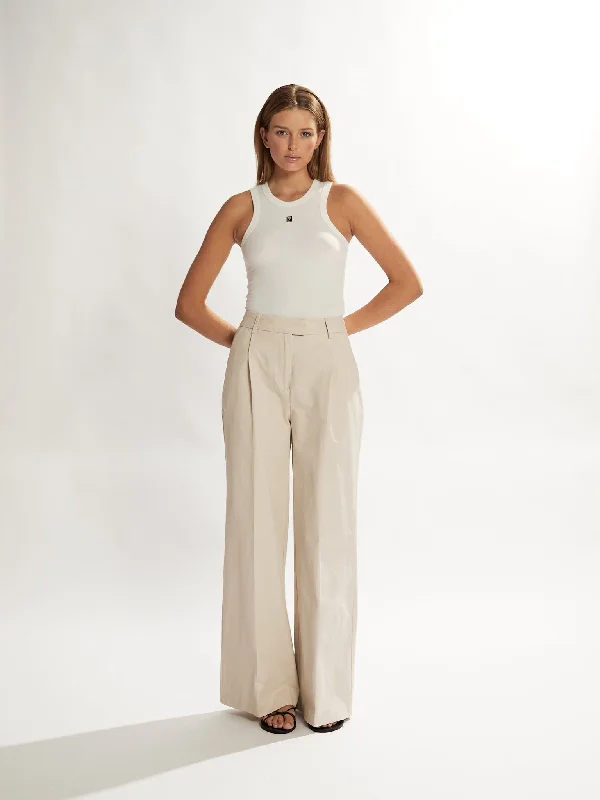 Maverick Trousers Almond Cropped