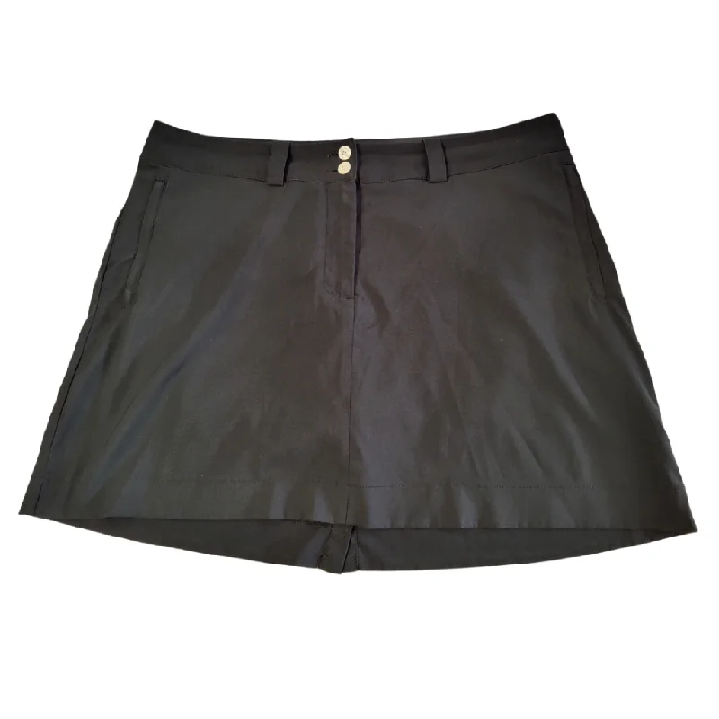 Nike Golf Tour Performance Black Golf Skort Size 14 MSP$80
