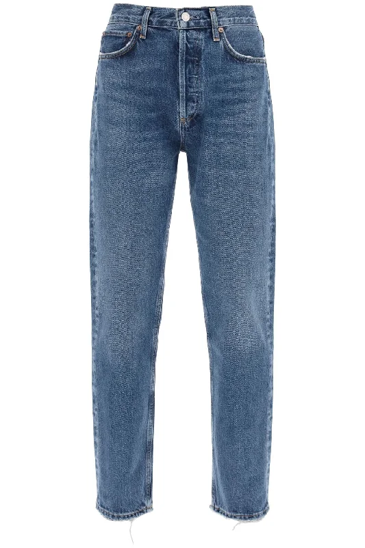 straight leg jeans from the 90's with high waist A154F 1141 RANGE