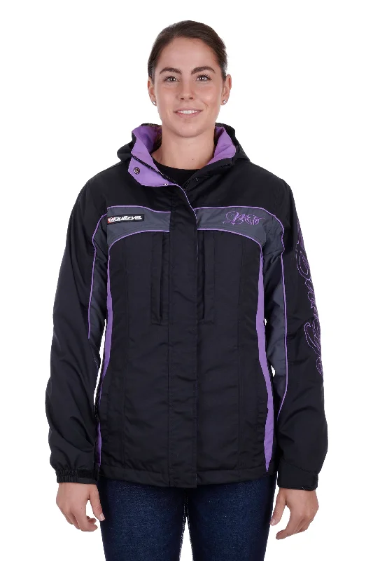 B3W2709057 Bullzye Women's Carla Jacket Black/Purple