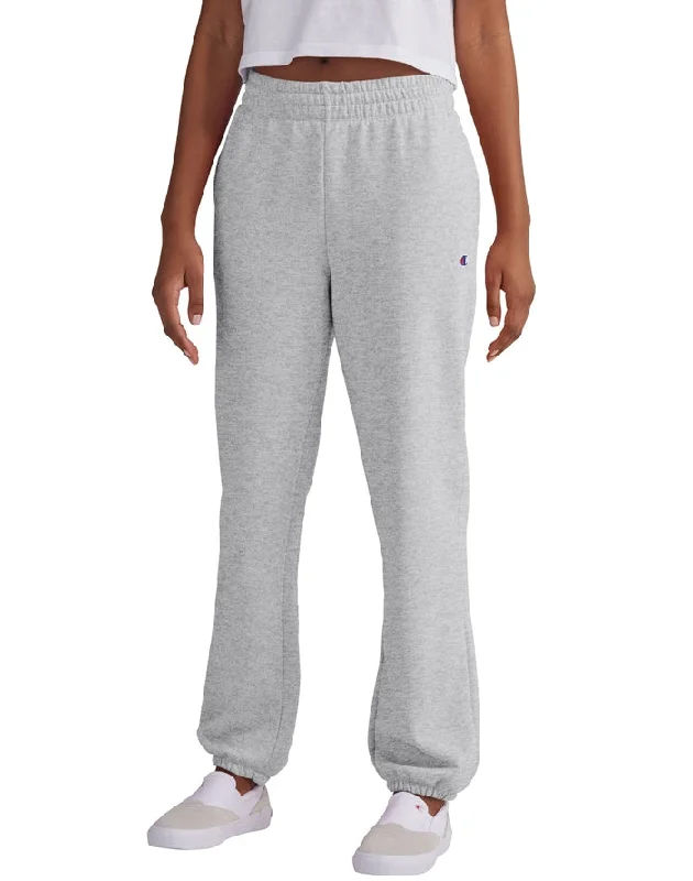 Women's Boyfriend Sweatpant Breathable ribbed ankle lounge sweatpants