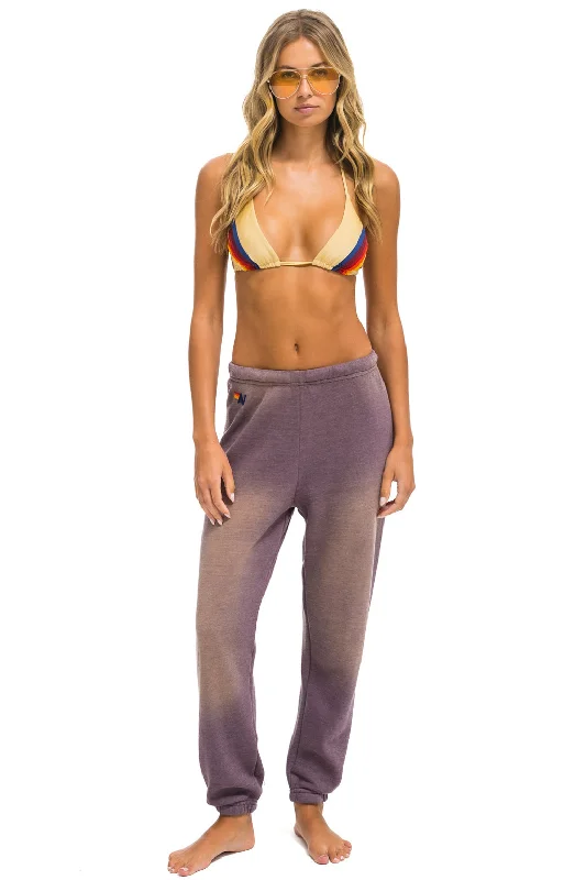 ESSENTIAL SWEATPANTS - FADED MOCHA Breathable cozy oversized lounge sweatpants